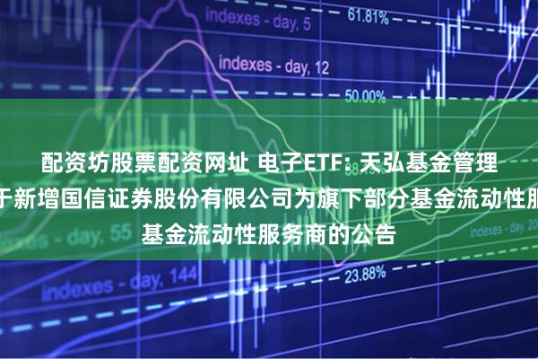 配资坊股票配资网址 电子ETF: 天弘基金管理有限公司关于新增国信证券股份有限公司为旗下部分基金流动性服务商的公告